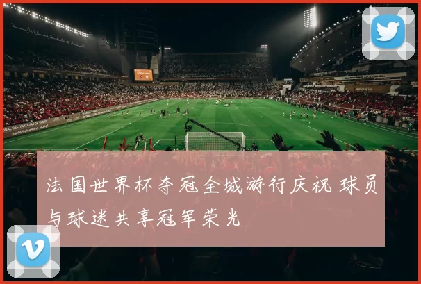 法国世界杯夺冠全城游行庆祝 球员与球迷共享冠军荣光